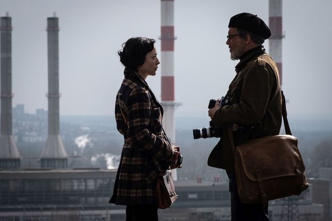 Minami v roli Aileen a Johnny Depp jako William Eugene Smith.