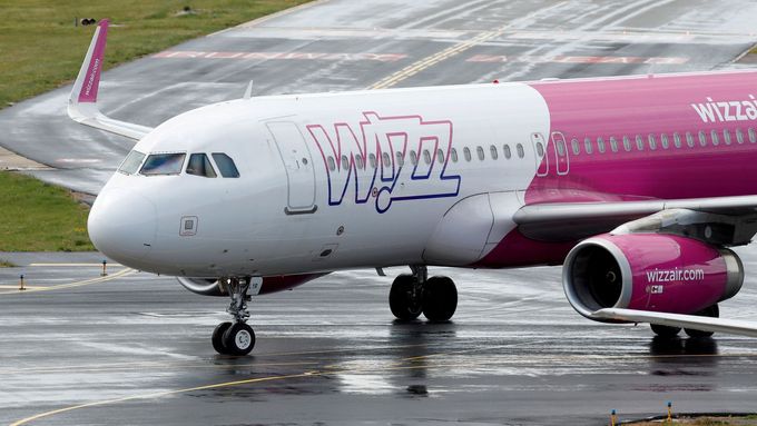 Letoun Airbus A320 maďarských aerolinek Wizz Air, ilustrační foto.