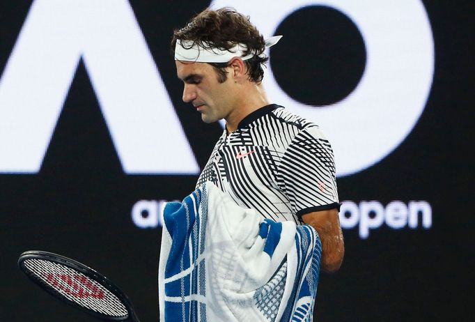 Roger Federer ve finále Australian Open 2017