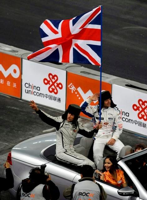 Jenson Button v Pekingu