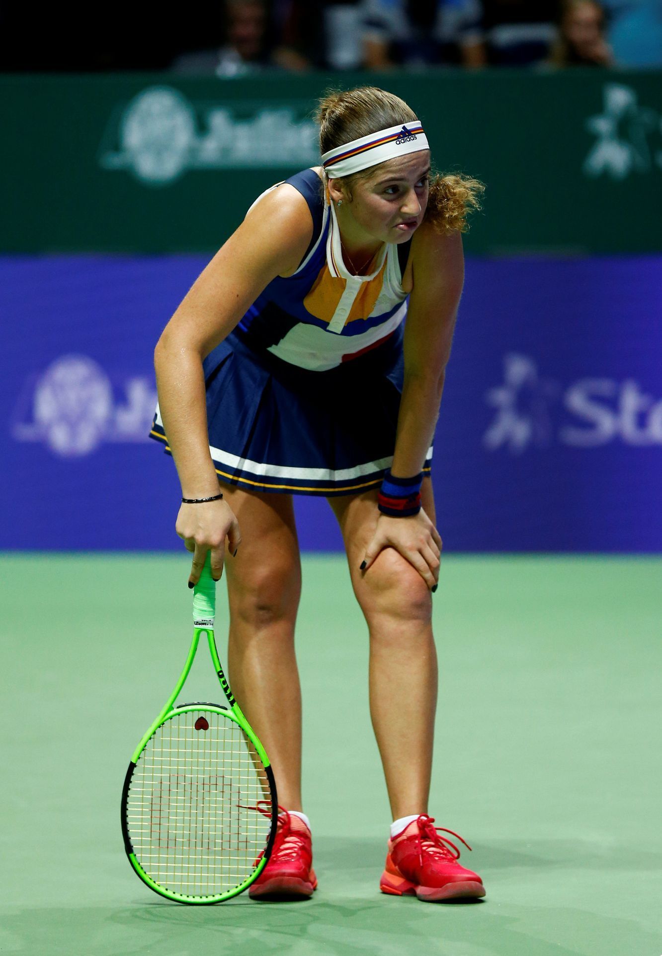 Jelena Ostapenková na Turnaji mistryň 2017
