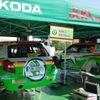 Barum rallye - servisní zóna
