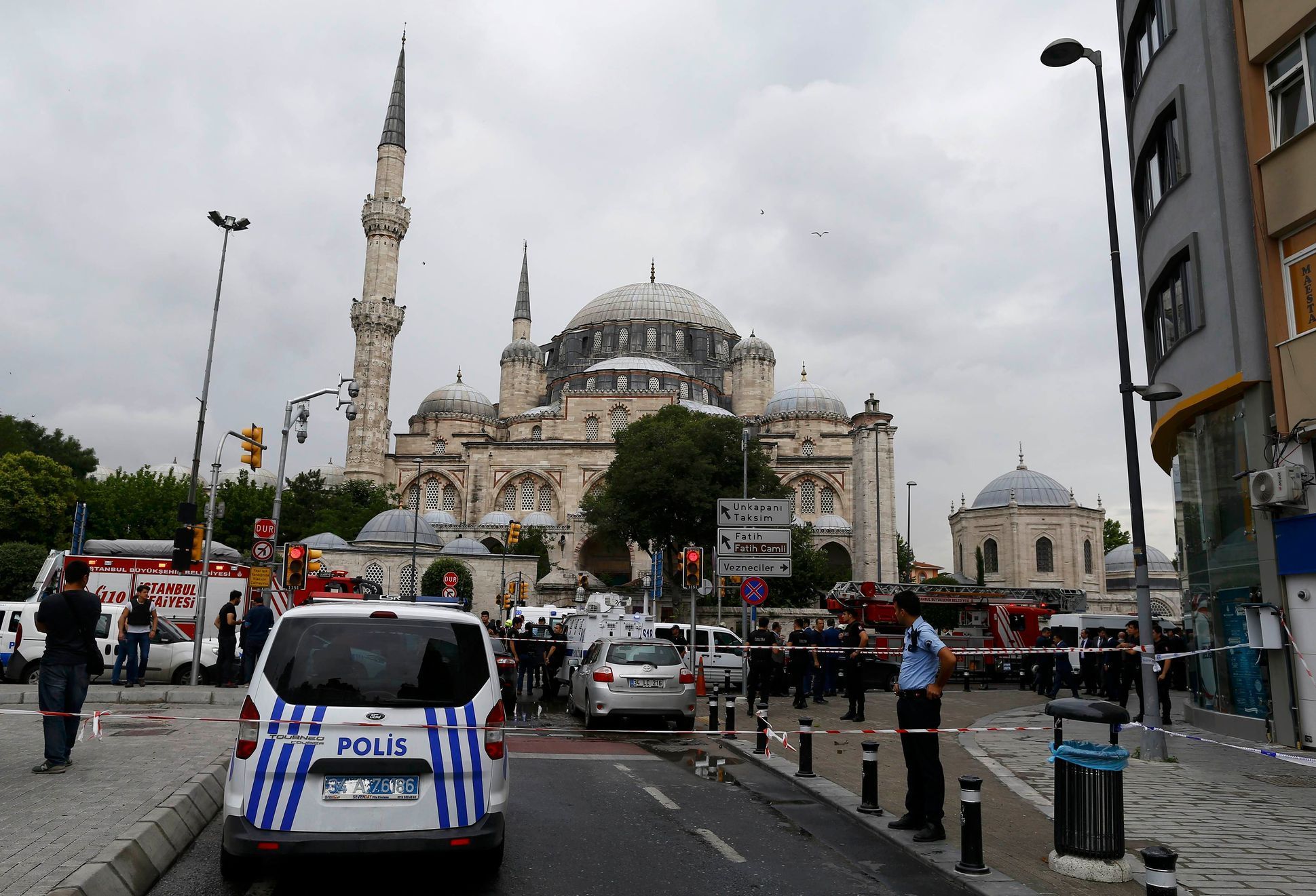 Turecko - výbuch bomby v Istanbulu