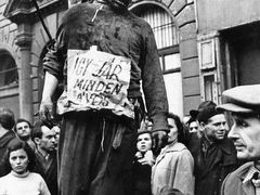 Maďarská revoluce v roce 1956.