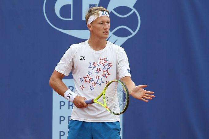 Zdeněk Kolář na Prague Open 2017 (challenger)