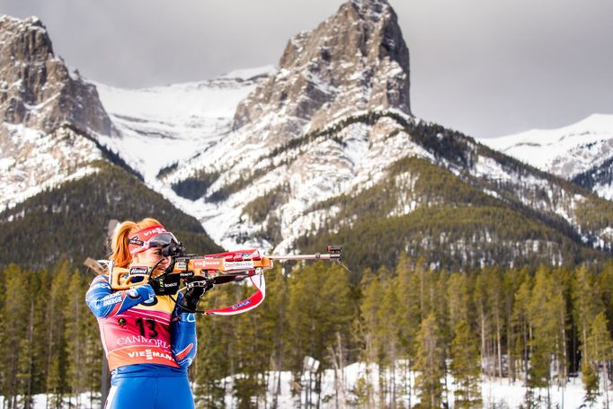 SP v Canmore, sprint Ž: Gabriela Soukalová