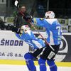 Hokej, extraliga, Plzeň - Slavia: Tomáš Vlasák a Vojtěch Mozík