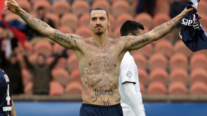 Tetování Zlatana Ibrahimoviče
