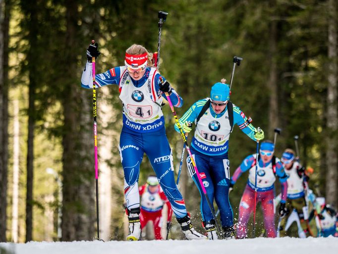 SP Pokljuka, štafeta Ž: Eva Puskarčíková