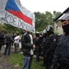 Varnsdorf - Romové a demonstrace