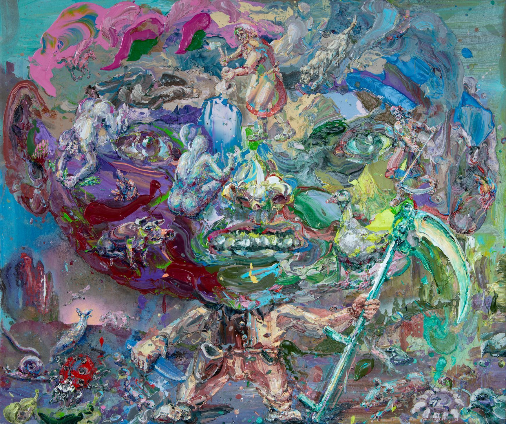 Michael Rittstein: Nohy na stole, Museum Kampa, 2023