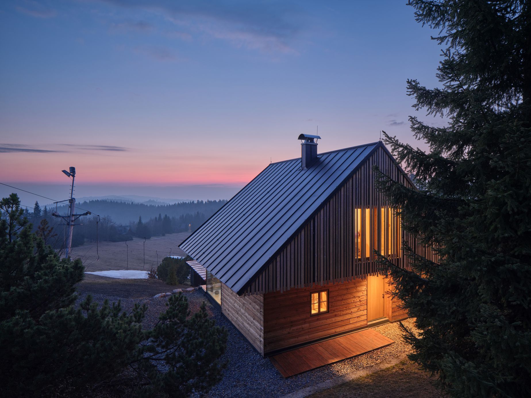 Chata na Kohútce, chalupa, chata, bydlení, stavba, architektura