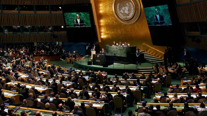 Valné shromáždění OSN.
