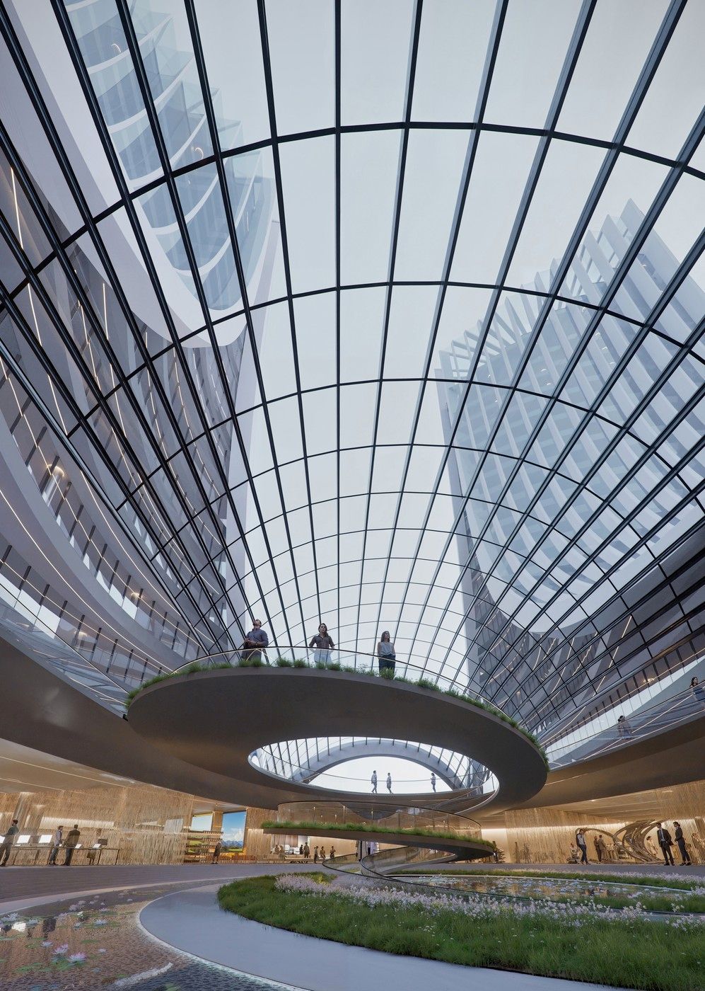 Neapol, věže, projekt, architektura, stavba