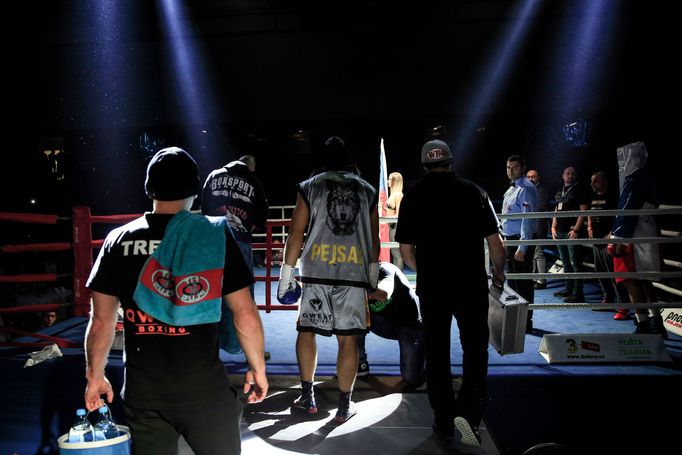 Den rváčů v Plzni - Pavel Šour vs. Václav Pejsar (box, těžká váha)