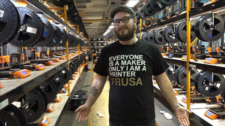 Podnikatelem roku se stal majitel 3D tiskáren Průša