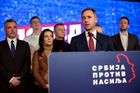 Lídři srbské opozice drží protestní hladovku. Žádají opakování voleb, mluví o podvodu