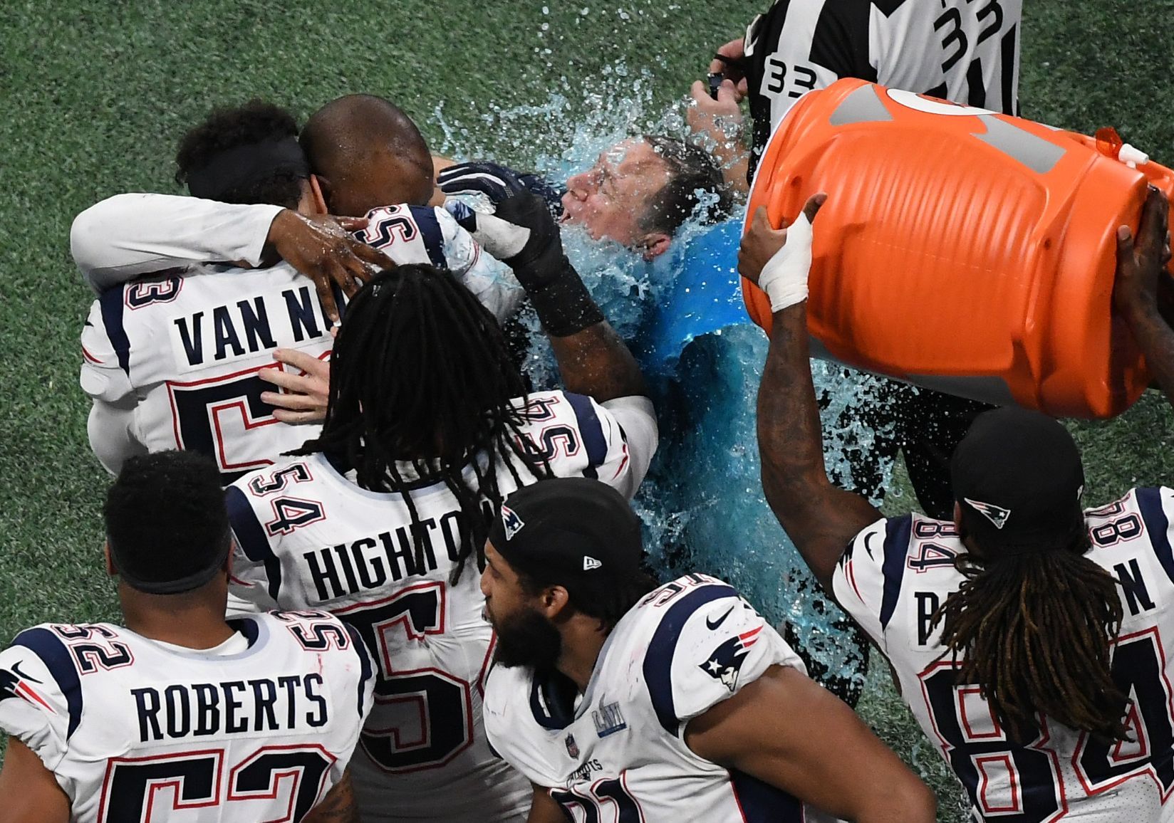 Trenér New England Patriots Bill Belichick po finále Super Bowlu LIII