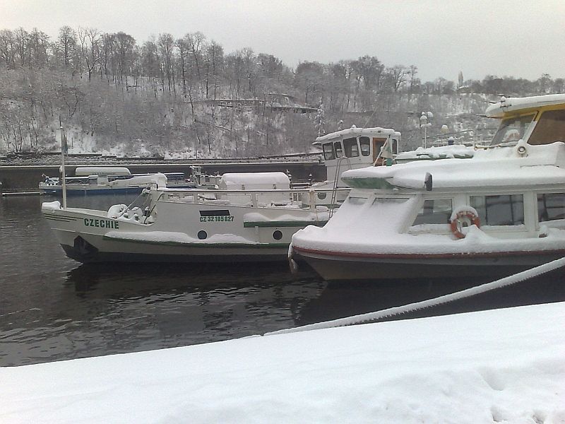 Sníh v Praze, 11. ledna 2010
