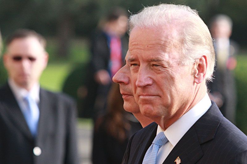Joe Biden na návštěvě u premiéra Fishera