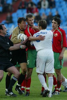 Karel Poborský (vs Bělorusko, 2003)
