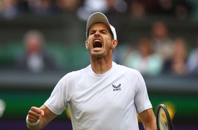 Wimbledon 2022, 3. den (Andy Murray)