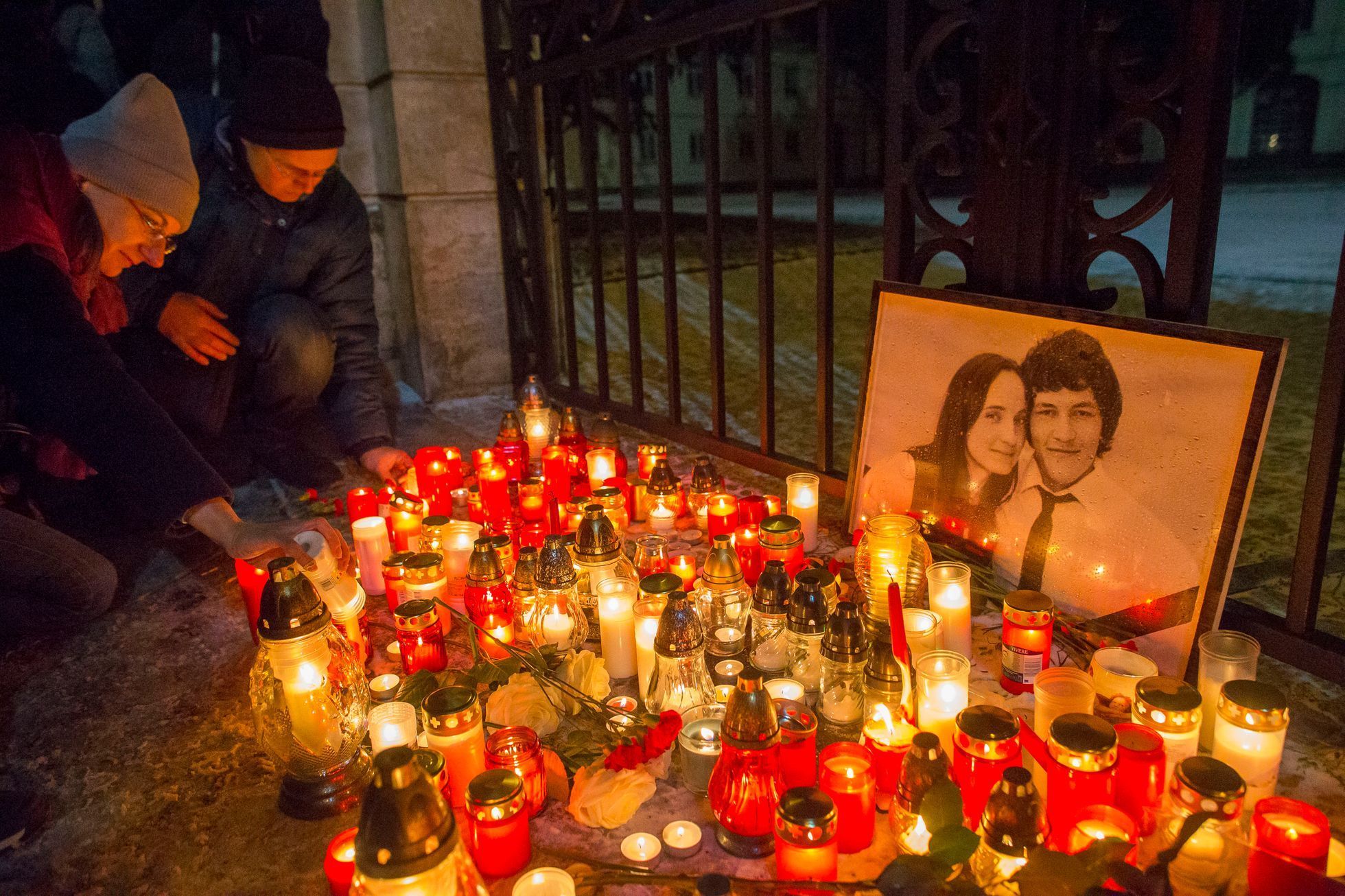 Pieta za Jána Kuciaka na Slovensku