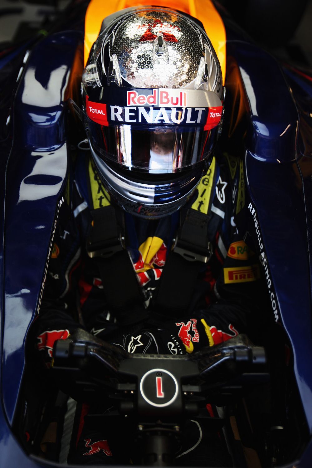 Velká cena Monaka formule 1, trénink (Sebastian Vettel, Red Bull)