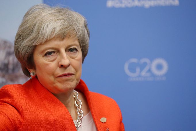 Britská premiérka Theresa Mayová.