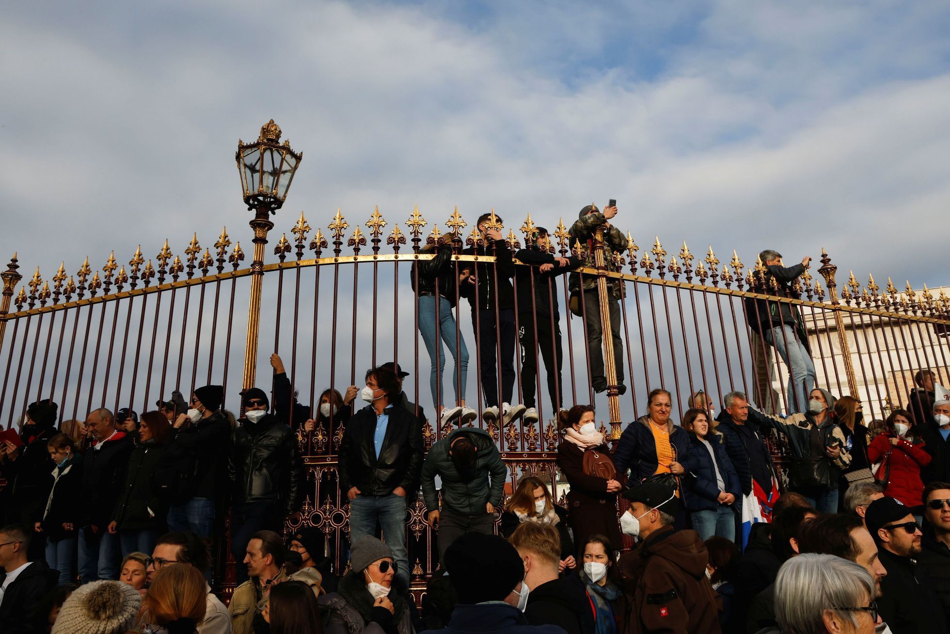 Demonstrace proti covidovým opatřením