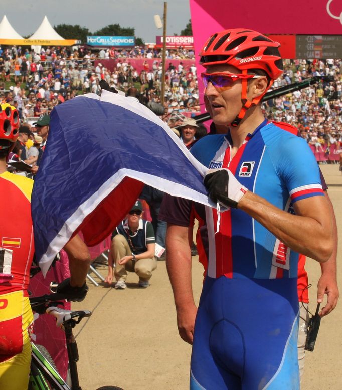 Biker Jaroslav Kulhavý na olympiádě v Londýně