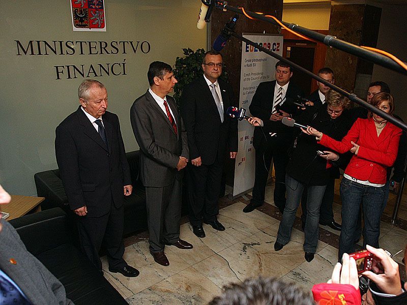 Eduard Janota ministrem financí