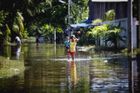 Záplavy v Dominikánské republice vyhnaly tisíce lidí z domů