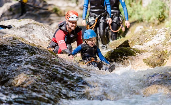 Canyoning v Salcbursku