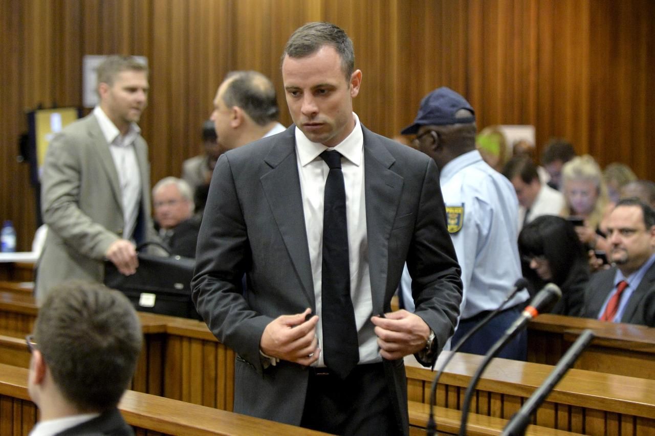 Oscar Pistorius před soudem