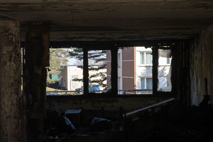 Část bytů obsadili nepřizpůsobiví obyvatelé, kteří je postupně začali demolovat.