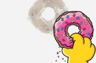 Vzniká snímek Simpsonovi ve filmu 2. Na plakátu je ruka sahající po donutu