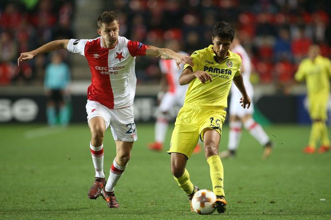 El, Slavia-Villareal: Tomáš Necid - Rodrigo Hernandez