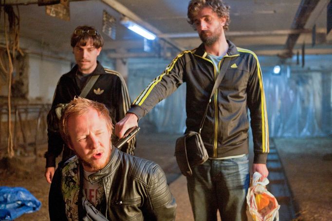 Nikola Janković, Štěpán Kozub coby Štětka a Michal Režný.