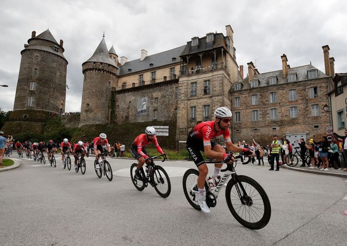 Nacer Bouhanní v čele týmu Arkea–Samsic