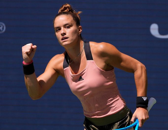 Maria Sakkariová ve třetím kole US Open 2021