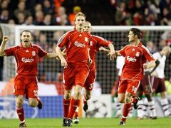 Za Liverpool vyrovnával v prvním poločase Sami Hyppia