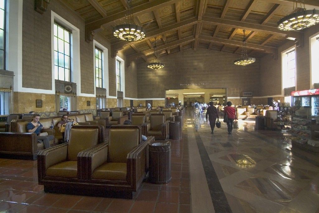 Nejhezčí nádraží světa - Union Station, Los Angeles