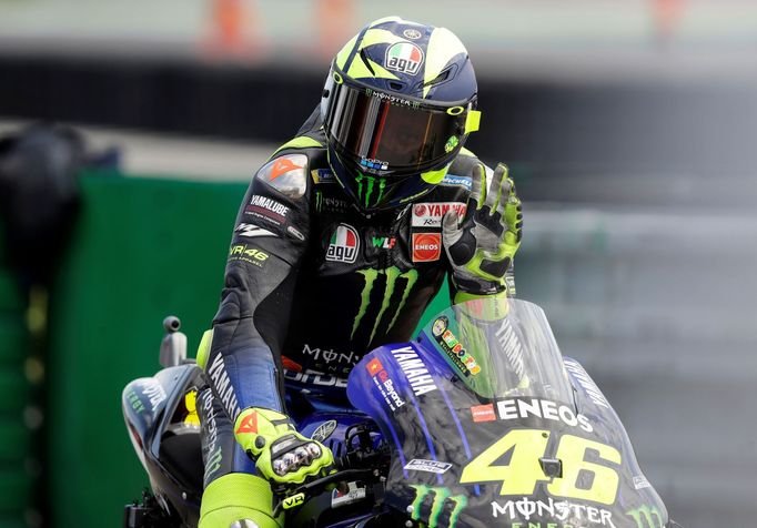 Valentino Rossi, Yamaha v závodu MotoGP ve Velké ceně České republiky 2019