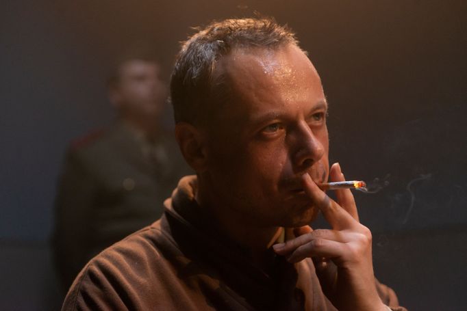 Viktor Dvořák jako Václav Havel.