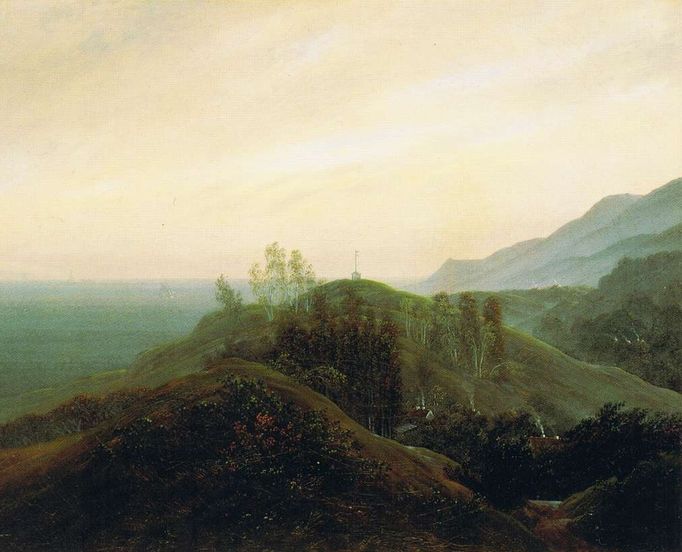 Krajina jak ji maloval romantik Caspar David Friedrich. Po její estetice nepřestáváme toužit, ale svět klimatického režimu malé doby ledové už je minulostí.