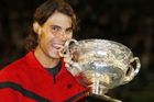 Rafael Nadal vyhrál AO. V pěti setech udolal Federera
