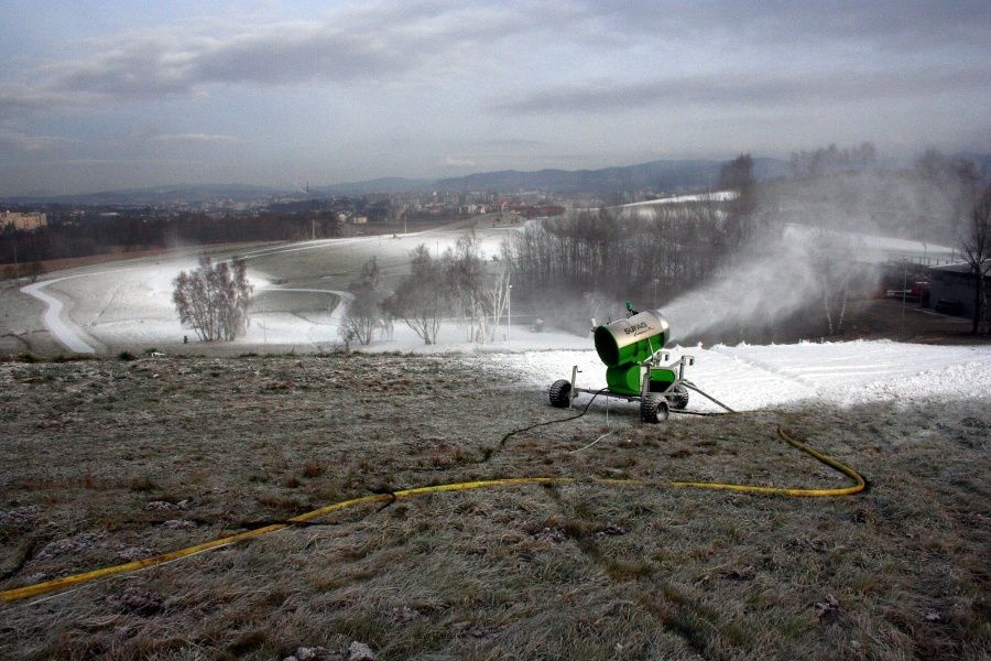 1. zasněžování Vesec
