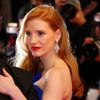 Cast member Jessica Chastain poses on the red carpet as she arrives for the screening of the film &quot;The Disappearance of Eleanor Rigby&quot; at the 67th Cannes Film Festival in Cannes