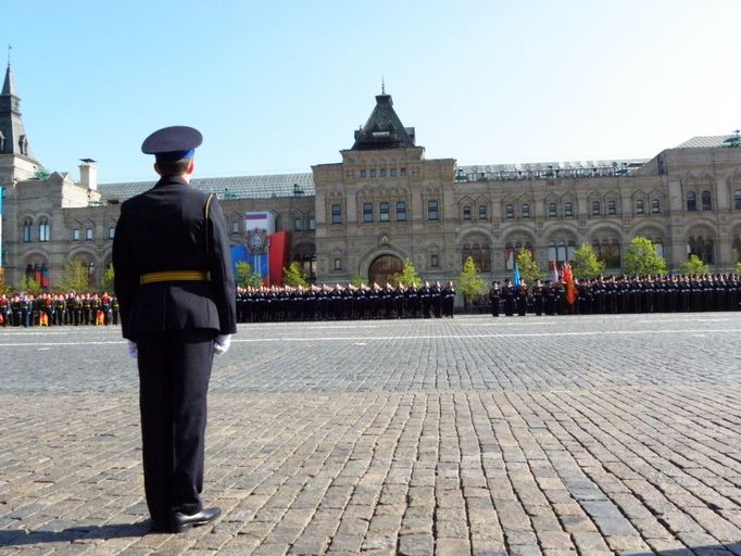 Vojenská přehlídka v Moskvě